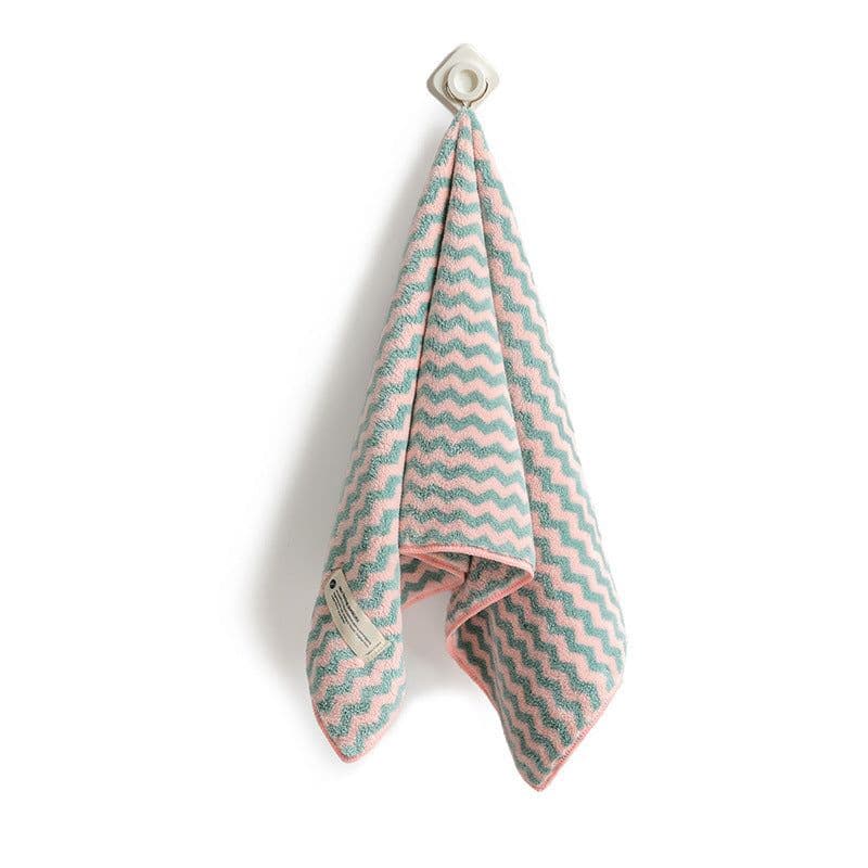 image-Coral Fleece Hair Dry Towel Wash Face Absorbent Towel