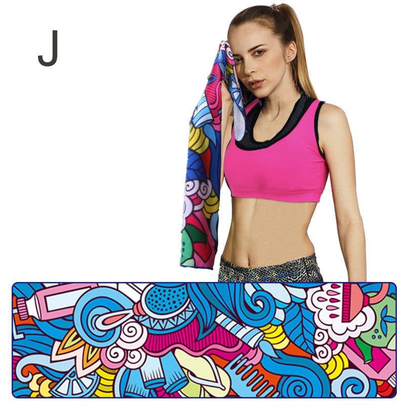 image-Sweat Absorbing Running Exercise Fitness Towel