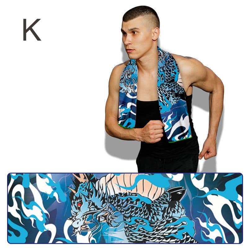 image-Sweat Absorbing Running Exercise Fitness Towel