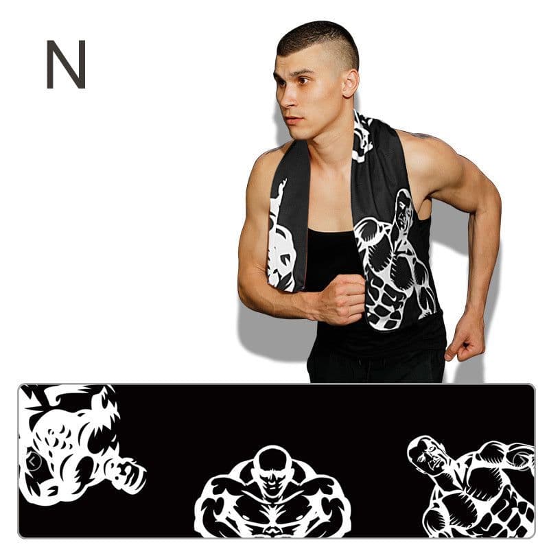 image-Sweat Absorbing Running Exercise Fitness Towel