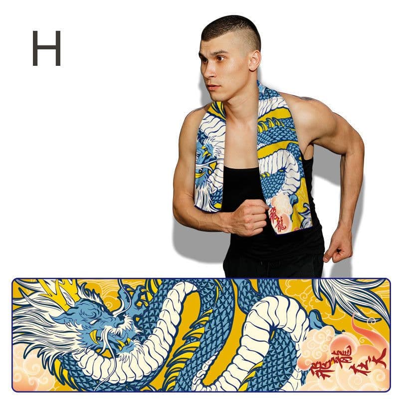 image-Sweat Absorbing Running Exercise Fitness Towel