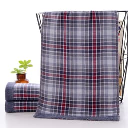 image-Bamboo Fiber Strawberry Towel Absorbs Water
