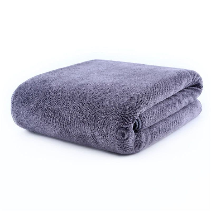 image-Large Cotton Absorbent Quick Drying Lint Resistant Towel