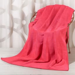 image-Large Cotton Absorbent Quick Drying Lint Resistant Towel