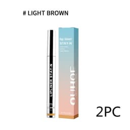 image-Lip Liner Pen Dark Brown Waterproof Long Lasting Plump Soft Lip Gloss Makeup Cosmetics