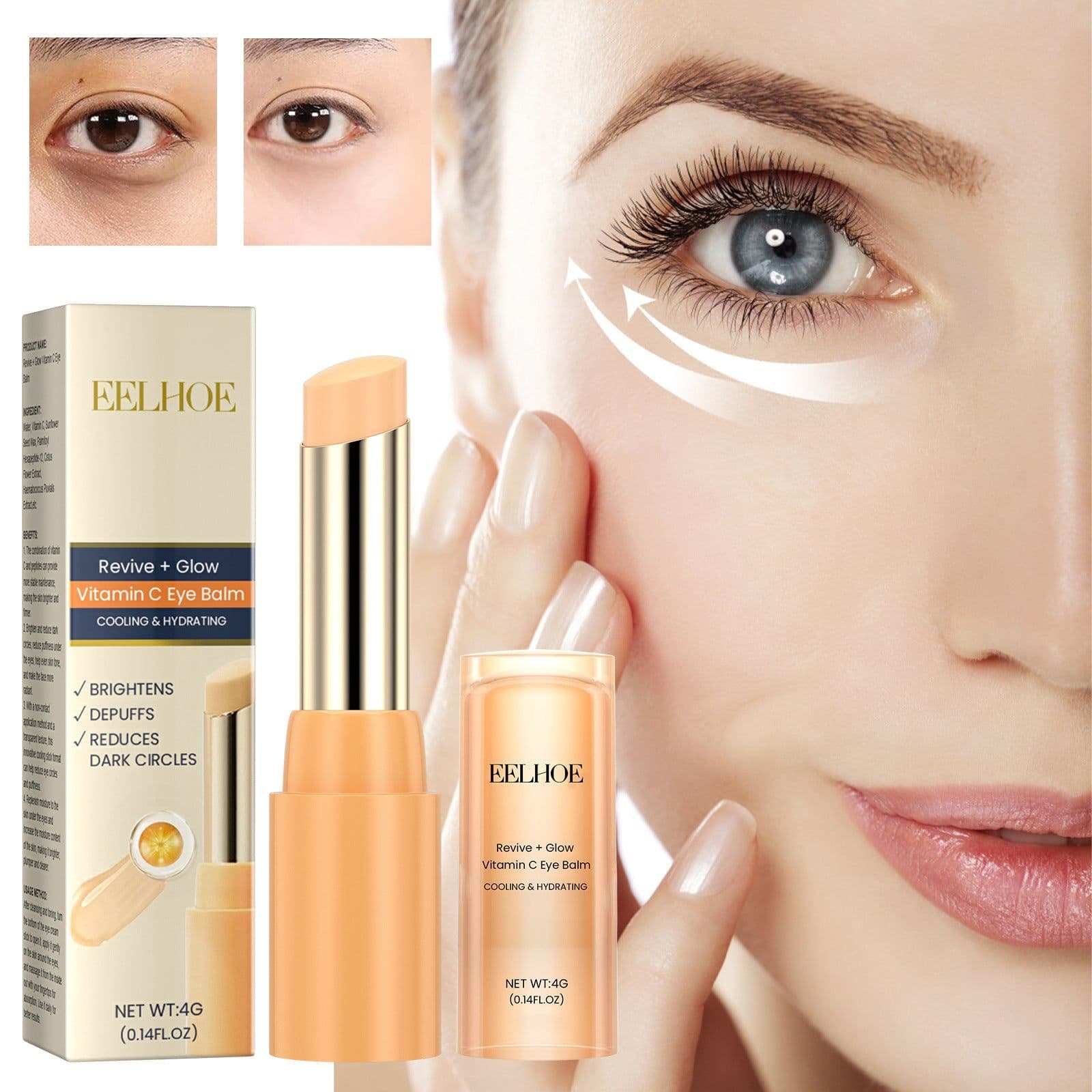 image-Vitamin C Eye Cream Stick Firming Skin Moisturizing