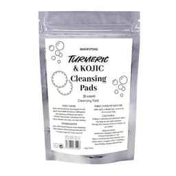 image-Turmeric Exfoliating Cleansing Pads Compressed Facial Sponges Skin Care Tools For Face Clogged Pores Excess Oil Cleansing