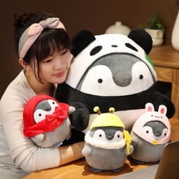 image-Transformed Penguin Doll Plush Toy Children's Gift