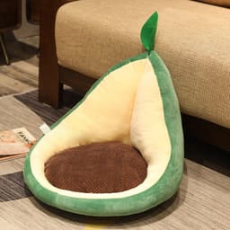 image-Kawaii Multifunction Plush Fruit Soft Stuffed Cactus Avocado Carrot Pillow Toys Home Office Decor Chair Seat Cushion