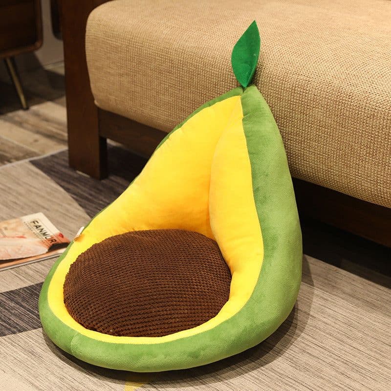 image-Kawaii Multifunction Plush Fruit Soft Stuffed Cactus Avocado Carrot Pillow Toys Home Office Decor Chair Seat Cushion