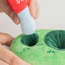 image-Pet Hidden Food Sniffing Paper Golf Toy