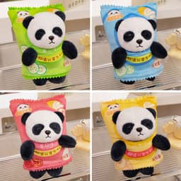image-Cute Hand Warmers Plush Doll Crossbody Bag