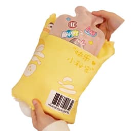 image-Cute Hand Warmers Plush Doll Crossbody Bag
