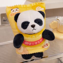 image-Cute Hand Warmers Plush Doll Crossbody Bag