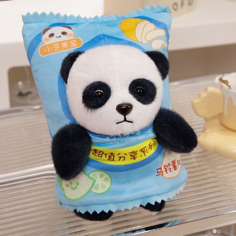 image-Cute Hand Warmers Plush Doll Crossbody Bag