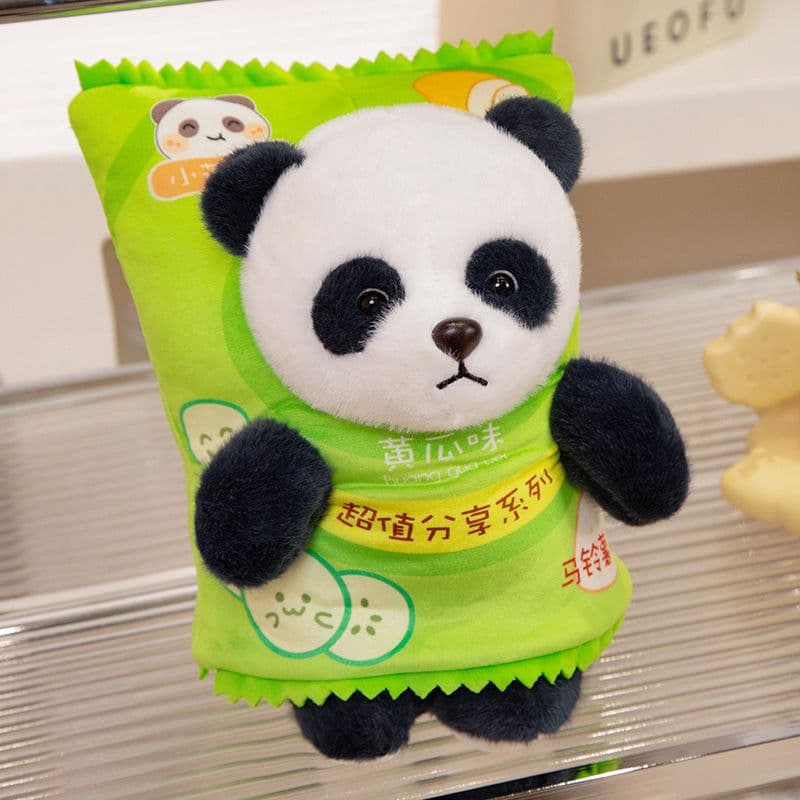 image-Cute Hand Warmers Plush Doll Crossbody Bag