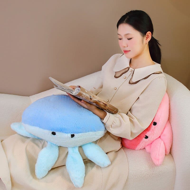 image-Fashion Simple Jellyfish Shape Plush Doll