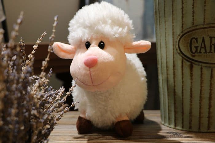 image-Cute Soothing Little Cartoon Sheep Doll