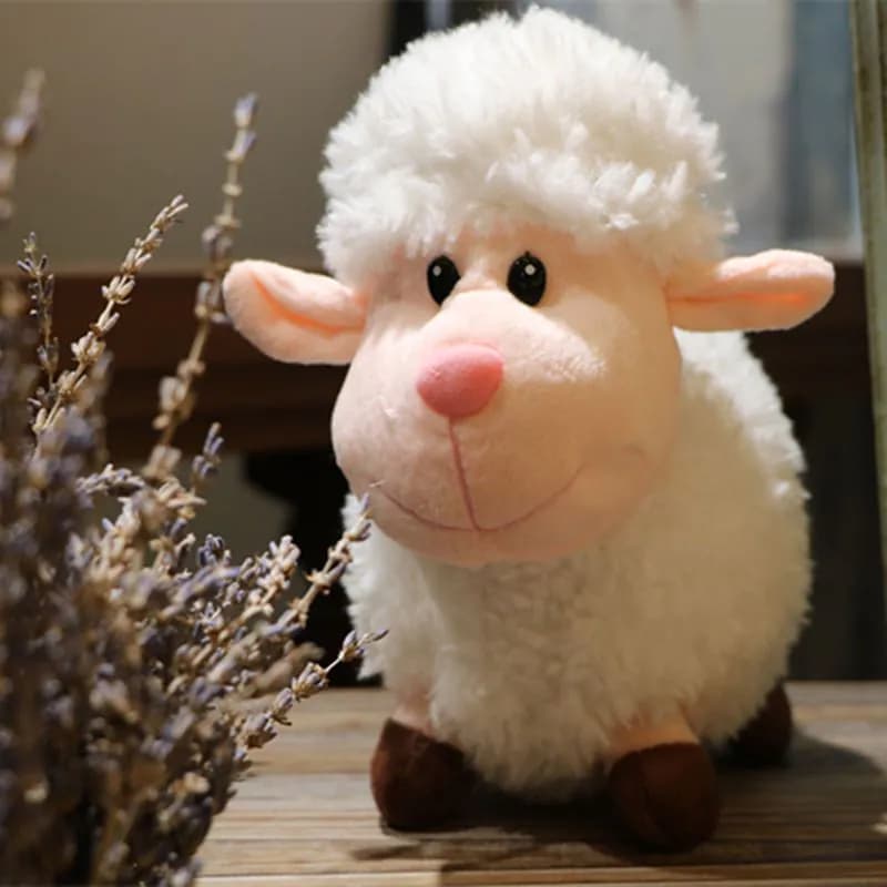 image-Cute Soothing Little Cartoon Sheep Doll