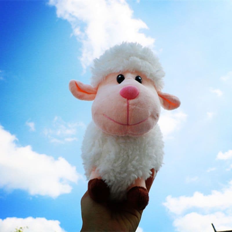 image-Cute Soothing Little Cartoon Sheep Doll