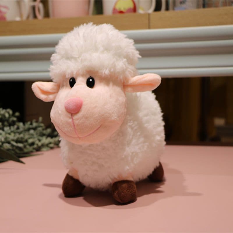 image-Cute Soothing Little Cartoon Sheep Doll