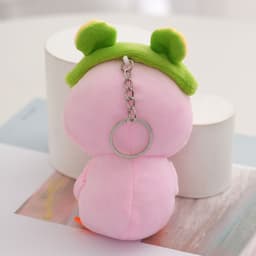 image-Duck Doll Small Size Children Doll Cute Girl Schoolbag Bag Charm