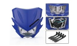 image-SPEEDPARK Universal Motorcycle Headlight Headlamp Fairing For Dirt Bike