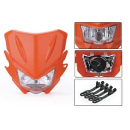 image-SPEEDPARK Universal Motorcycle Headlight Headlamp Fairing For Dirt Bike