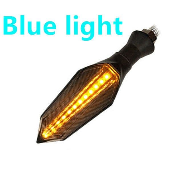image-Motorcycle Two-Color LED Flowing Water Arrow Turn Signal