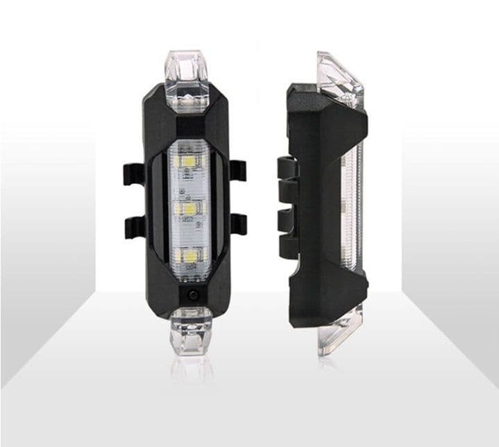 image-Bike Bicycle Light USB LED Rechargeable Safety Set Mountain Cycle Front Back Headlight Lamp Flashlight Bike Accessories