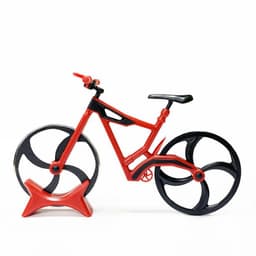 image-Color Boxed Stainless Steel Bicycle Pizza Cutter, Pizza Cutter, Cake Wheel, Fruit Cutter, Baking Tools
