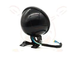 image-Retro Car Light Yellow Glass Retro Headlight Far And Near Fog Light