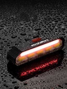 image-Bicycle Tail Light Intelligent Wireless Remote Control Turn Signal Warning Light