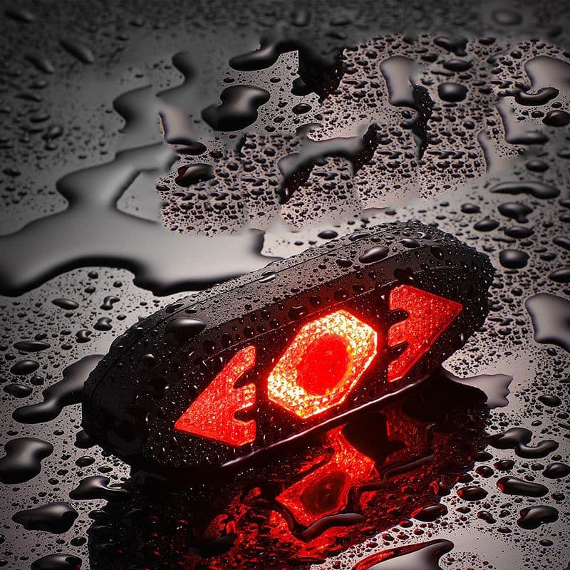 image-Smart Remote Control Turn Signal Rechargeable Tail Light Night Mountain Bike With Horn Warning Light