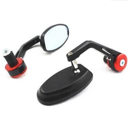 image-Motorcycle Modification Parts Motorcycle Rear View Mirror Reversing Mirror Reflector Handlebar Mirror Handle Mirror Mirror