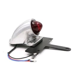 image-Motorcycle Modified Aluminum Alloy Polished Electroplating Lucas Taillight Brake Light