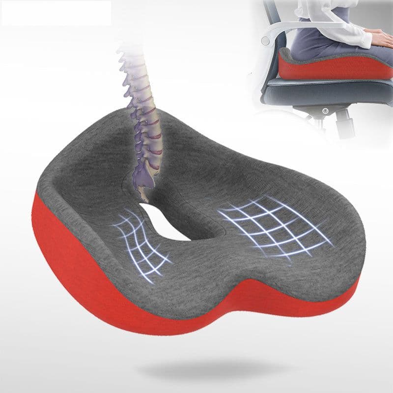 image-Seat Cushion Office Long-term Cushion Memory Foam Car Cushion Four Seasons