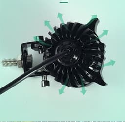image-Motorcycle Owl Lens Two Color Spotlight
