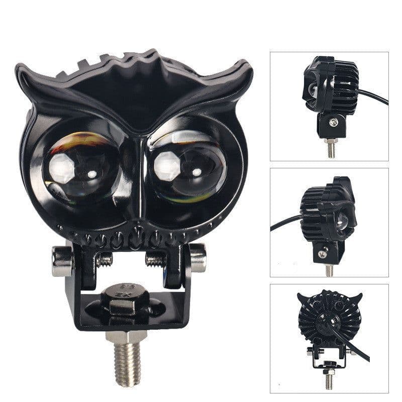 image-Motorcycle Owl Lens Two Color Spotlight