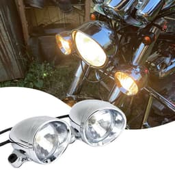 image-Retro Bullet Type Installation Auxiliary Small Fog Lamp Spotlight
