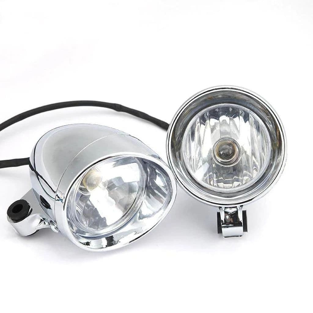 image-Retro Bullet Type Installation Auxiliary Small Fog Lamp Spotlight