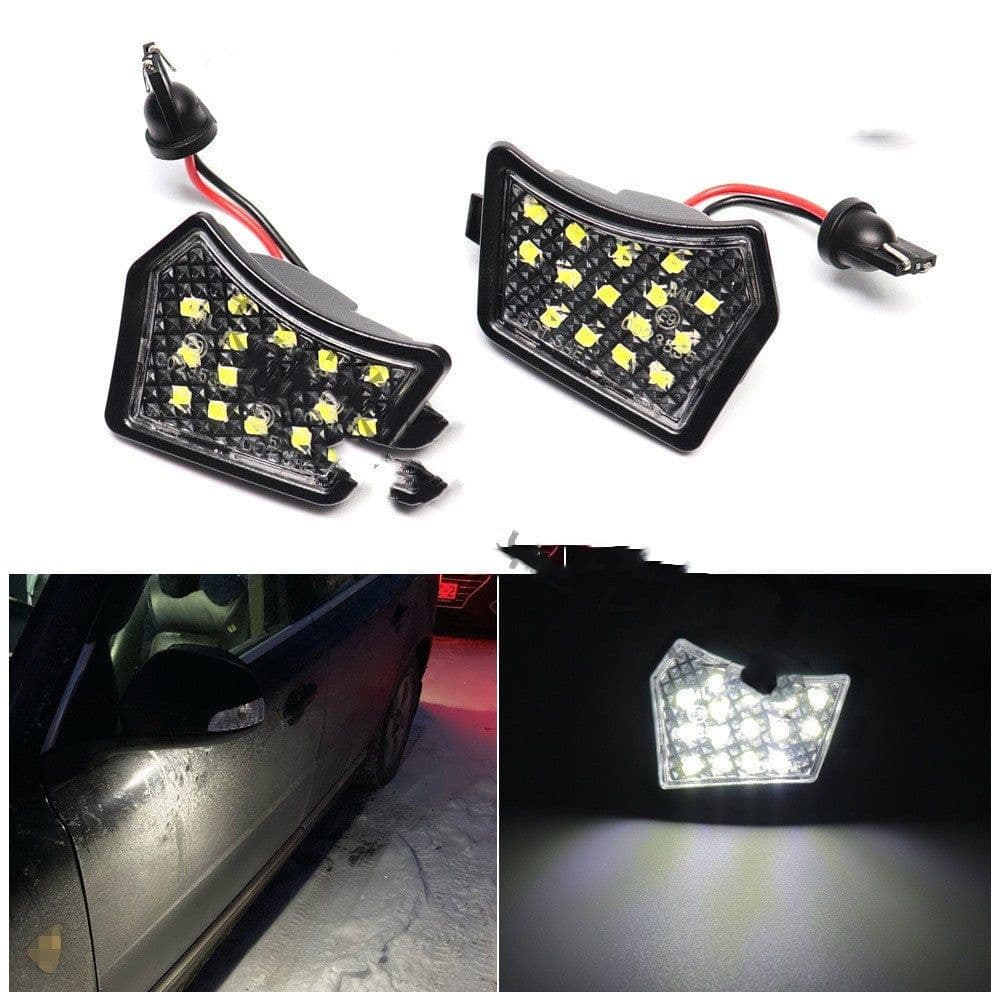image-Suitable For S60 S80 V50 V70 XC70 XC90 Jaguar LED Under-mirror Floor Lights