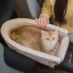 image-Car Safety Cat Dog Bed Travel Central Control Pet Seat Transport Dog Carrier
