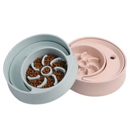 image-Moon And Sun Set Pet Dog Feeder Bowls Water Dispenser Cat Drinking Bowls Dogs Feeder Food Dish Pet Bowl Supplies