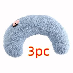 image-Little Pillow For Cats Fashion Neck Protector Deep Sleep Puppy U-Shaped Pillow Pets Pillow Kitten Headrest Dog Sleeping Pillow Pet Products