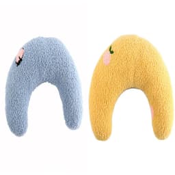 image-Little Pillow For Cats Fashion Neck Protector Deep Sleep Puppy U-Shaped Pillow Pets Pillow Kitten Headrest Dog Sleeping Pillow Pet Products