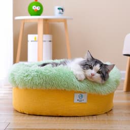 image-Winter Thick Plush Round Nest Deep Sleep Does Not Collapse