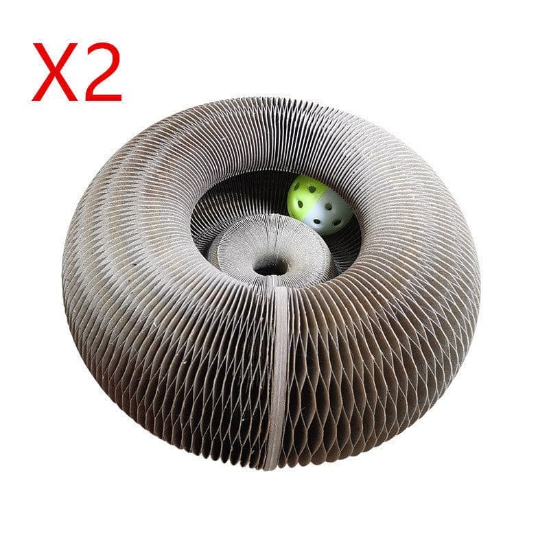image-Magic Organ Cat Scratchers 2 In 1 Funny Shaped Cat Scratching Board Foldable Convenient Recyclable Durable Cat Scratcher