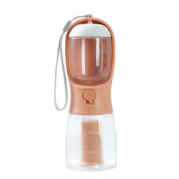image-Dog Water Cup Drinking Food Garbage Bag Three-in-one Portable Small Multi-functional Pet Cups Pets Supplies