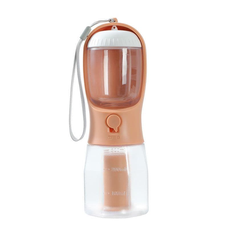 image-Dog Water Cup Drinking Food Garbage Bag Three-in-one Portable Small Multi-functional Pet Cups Pets Supplies